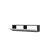 Hanah Home komoda Arex 120, 120 cm, antracit / travertin / srebrna