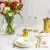 DUKA EVERYDAY krožnik za večerjo 26,5 cm bel porcelan
