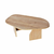 HANAH HOME Sto za dnevnu sobu Rock Sapphire Oak