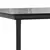 Vrtni blagovaonski stol crni 160x80x74 cm od čelika i stakla
