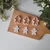 KREATIVNI SLATKIŠI Set modli za kolače Zombi/kostur gingerbreadman, 5 cm, 3 komada, Beli