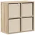 Kreveta s ladicama Sonoma hrast 49,5 x 22 x 47 cm