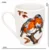 Porcelanasta skodelica Robin Bird 350 ml Birds kot vrhunsko darilo