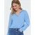 ONLY Bluza ONLSIESTA svetlo modra