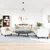 3-dijelni set sofa krem baršunasti