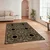 Conceptum Hypnose Tepih HM-CRP25-13, Pravougaoni, 180 x 280 cm, Crno-žuti