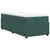 Vidaxl Box spring postelja z vzmetnico temno zelena 90x200 cm žamet