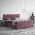 Based Postelja Boxspring Josie-b, Rjava, 160x200
