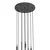 Open Design OR85372 - Luster na sajli ERO 10xG9/8W/230V crna