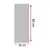 Opviq Slika na platnu 30x80cm