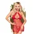 Crvena sexy haljina S-M M-L