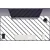 Decormat Podloga za pisalno mizo Dots geometry 90x45 cm
