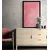 Plakat dih jemajoča rastlina Epimedium alpinum - 40x60 silver