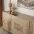 Hanah Home Konzola Vienna, 180x80x40 cm, Bronzane boje