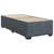 Vidaxl Box spring postelja z vzmetnico temno siv 90x190 cm žamet