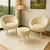ATELIER DEL SOFA Fotelje i tabure Lida Wellsoft Cream