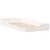 vidaXL Posteljni okvir Bela 100 x 210 cm Les