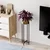 Aberto Design Dekorativna saksija GED-025-A, 23x78x23 cm, O 20 cm,, Crno-zlatna