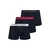 Tommy Hilfiger Underwear Boksarice Essential  rdeča / črna / bela
