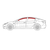 HEKO Mazda 6 Bočni Vetrobran Za Model Sa 5-Ro Vrata (Set/Prednji/Zadnji) Htb 2007-2013G.