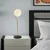 Opviq Stona lampa, Crna