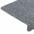Prostirke za stepenice samoljepljive 20 kom 65x21x4 cm svijetlo sive pravokutne rubove