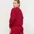 GymBeam Women‘s Varsity Sweatshirt Red