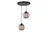 Opviq Luster 2608595, Crni