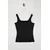 Trendyol Curve Ženska majica TBBSS26CV00001, Crna