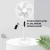 Air Vibe Podni ventilator sa daljinskim upravljačem Vetronaut, Beli