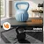 Homestar Kettlebell 6 kg 21x21x27 cm modra