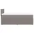 Vidaxl Box spring postelja z vzmetnico taupe 90x190 cm blago