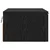 vidaXL Nočna omarica 2 pcs Črni hrast 34 x 30 x 20 cm Konstruiran les
