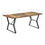 Jedilna miza 180x90x76 cm trden predelan les