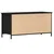 TV ormar Crni hrast 100 x 40 x 50 cm Konstruirano drvo