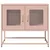 TV ormarić ružičasti 68x39x60,5 cm hladno valjani čelik