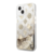 Maska Guess Hc Liquid Glitter Peony za iPhone 13 (6.1) zlatna.