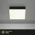 Briloner 7069-015 - LED plafonsko svetlo LED/11W/230V crno