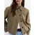 Pull&Bear Prehodna jakna  kamela