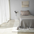 HANAH HOME Zidna polica Leo Black White