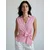 Trendyol Bluza roza/bela