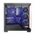 Modecom MODECOM VOLCANO STELLAR ARGB MIDI 5F ATX PC ohišje, črna