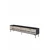 Hanah Home TV komoda Ilay, 180 cm, antracit / travertin / srebrna