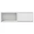 TV ormarić bijeli 80x31x25,5 cm od konstruiranog drva