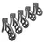 Sevanda Naja-Cobra Chastity Cage Black XL