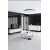 Hanah Home Komoda Luxe Belo-Srebrna