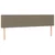 Vidaxl Box spring postelja z vzmetnico taupe 160x200 cm blago