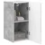 TV zidni ormar 2 pcs Beton 30 x 31 x 60 cm Konstruirano drvo