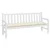 Jastuk za vrtnu klupu krem 180 x 50 x 7 cm od tkanine Oxford
