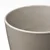 KLOTLÖNN Saksija s tacnom, unutra/spolja/siva/bež, 12 cm